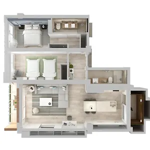 Apartment Kimu - Basque, San Sebastian